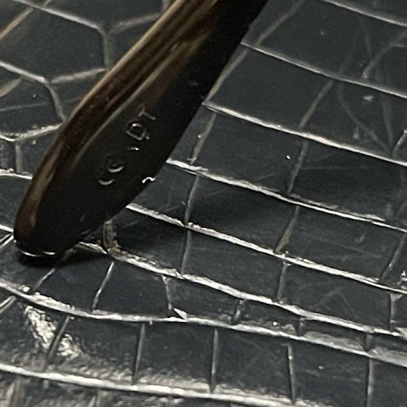 Authentic Kieselstein-Cord Golden Turtle Shell Sunglasses - Picture 14 of 14